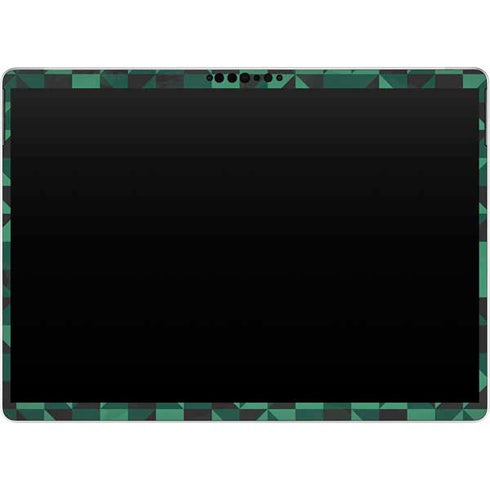 Black & Green Surface Pro 9 Skin