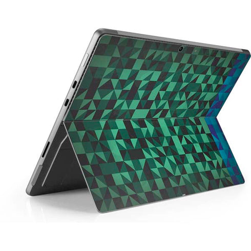 Black & Green Surface Pro 9 Skin