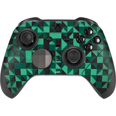 Black & Green Xbox Elite Wireless Controller Series 2 Skin