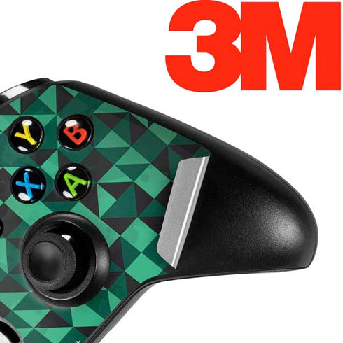 Black & Green Xbox One S Controller Skin