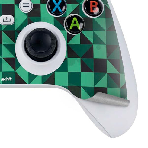 Black & Green Xbox Series S Skins