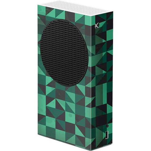 Black & Green Xbox Series S Console Skin