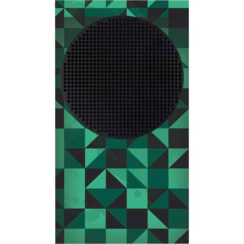 Black & Green Xbox Series S Console Skin
