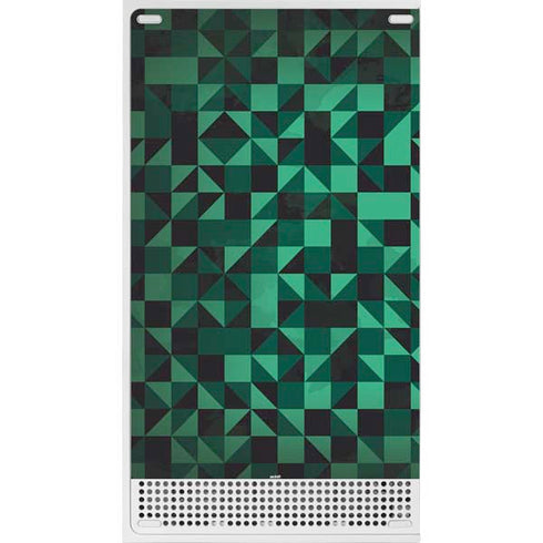 Black & Green Xbox Series S Console Skin