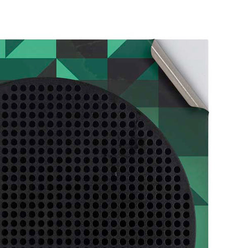 Black & Green Xbox Series S Console Skin
