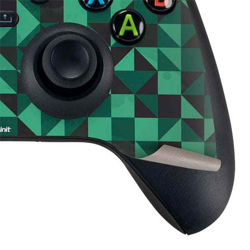 Black & Green Xbox Series X Controller Skin