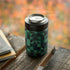 Black & Green Yeti Colster Can Insulator Skin