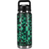 Black & Green YETI Rambler 26oz Bottle Skin