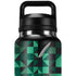 Black & Green YETI Rambler 36oz Bottle Skin