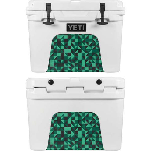 Black & Green YETI Tundra 35 Hard Cooler Skin