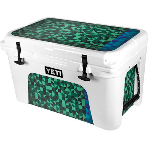 Black & Green YETI Tundra 45 Hard Cooler Skin
