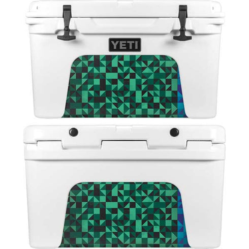 Black & Green YETI Tundra 45 Hard Cooler Skin