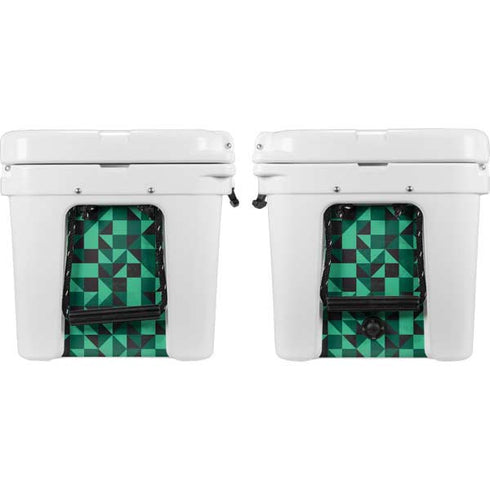 Black & Green YETI Tundra 45 Hard Cooler Skin