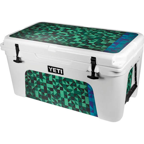Black & Green YETI Tundra 65 Hard Cooler Skin