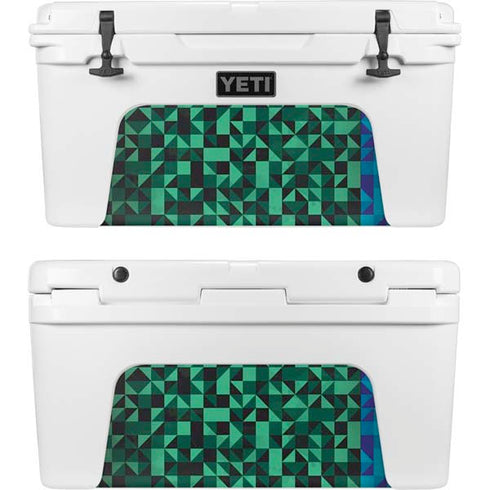 Black & Green YETI Tundra 65 Hard Cooler Skin
