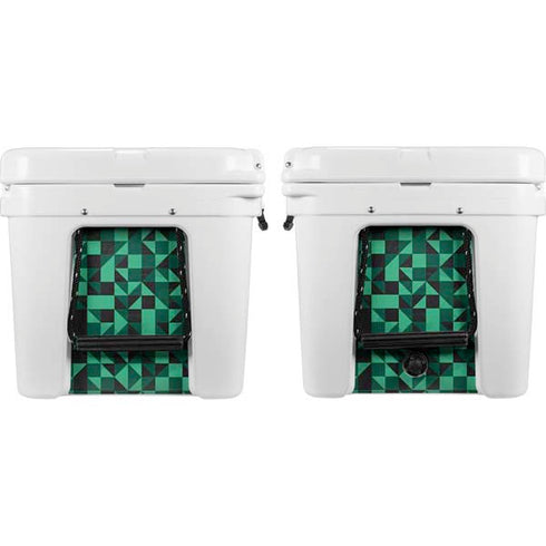 Black & Green YETI Tundra 65 Hard Cooler Skin