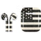 Black & White USA Flag Apple AirPods 2 Skin