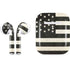 Black & White USA Flag Apple AirPods 2 Skin
