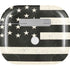 Black & White USA Flag Apple AirPods (3rd Gen 2021) Skin