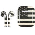 Black & White USA Flag Apple AirPods Skin