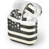 Black & White USA Flag Apple AirPods Skin