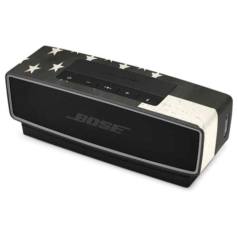 Black & White USA Flag Bose SoundLink Mini Speaker II Skin