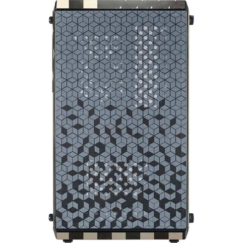 Black & White USA Flag Cooler Master MasterBox Q300L Mini Tower Skin