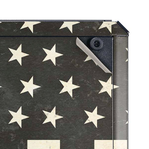 Black & White USA Flag Cooler Master MasterBox Q300L Mini Tower Skin