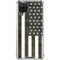 Black & White USA Flag Galaxy A12 Clear Case