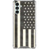 Black & White USA Flag Galaxy A13 5G Clear Case