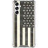 Black & White USA Flag Galaxy A15 5G Clear Case