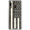Black & White USA Flag Galaxy A30 Clear Case