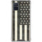 Black & White USA Flag Galaxy A51 5G Clear Case