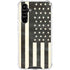 Black & White USA Flag Galaxy A54 5G Clear Case