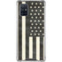Black & White USA Flag Galaxy A71 5G Clear Case