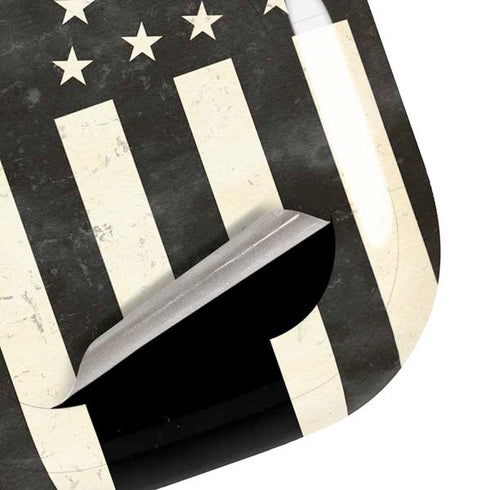 Black & White USA Flag Galaxy Buds Pro Skin