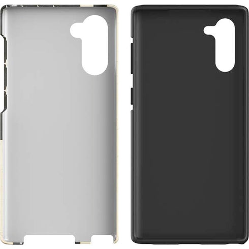 Black & White USA Flag Galaxy Note 10 Pro Case