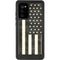 Black & White USA Flag Galaxy Note20 5G Waterproof Case