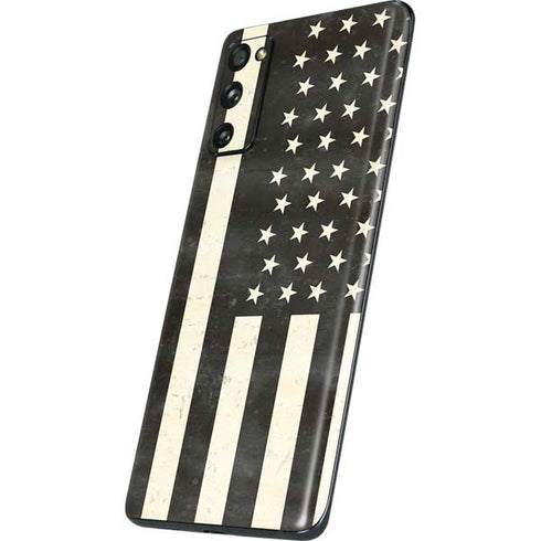 Black & White USA Flag Galaxy S20 Fan Edition Skin