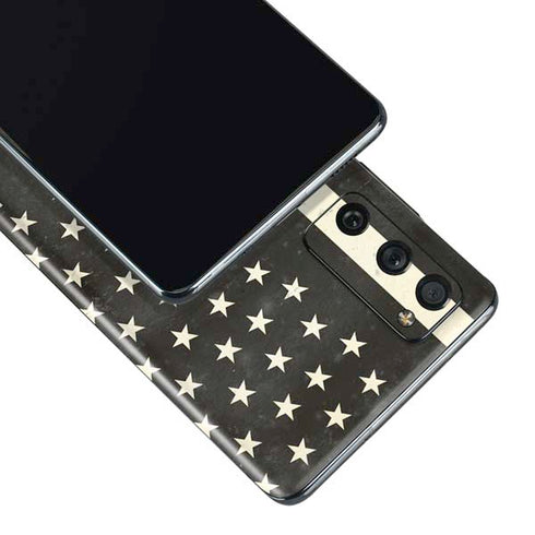 Black & White USA Flag Galaxy S20 Fan Edition Skin