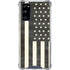 Black & White USA Flag Galaxy S20 FE Clear Case