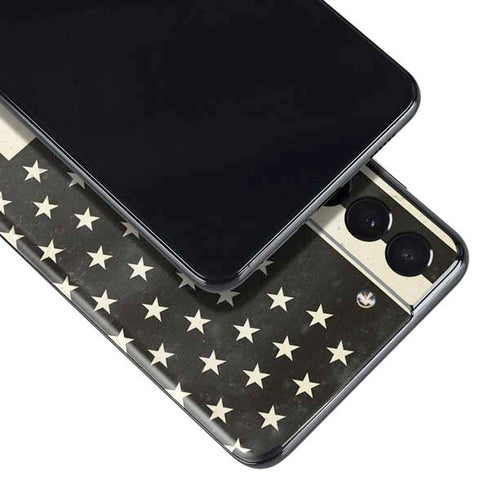 Black & White USA Flag Galaxy S21 Plus 5G Skin