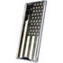 Black & White USA Flag Galaxy S22 Ultra Clear Case