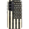 Black & White USA Flag Galaxy S23 Pro Case