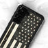 Black & White USA Flag Galaxy S23 Waterproof Case