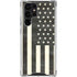 Black & White USA Flag Galaxy S24 Ultra Clear Case
