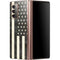 Black & White USA Flag Galaxy Z Fold2 5G Skin
