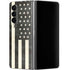 Black & White USA Flag Galaxy Z Fold4 5G Skin
