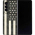 Black & White USA Flag Galaxy Z Fold4 5G Skin