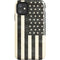 Black & White USA Flag iPhone 11 Impact Case